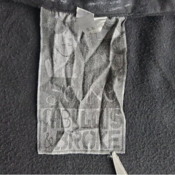 Young Fabulous & Broke Kayla Brush Stroke Moto Jacket Size Small - Picture 7 of 9